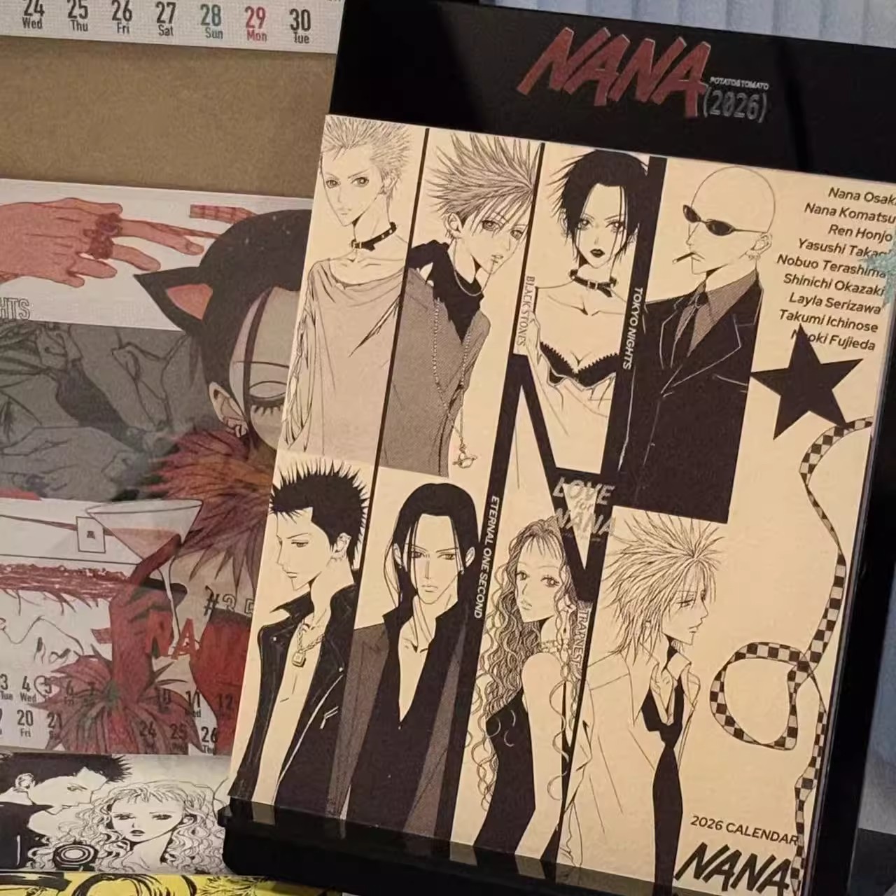 NANA娜娜动漫日历创意台历