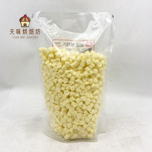 宝宏耐烤奶酪丁韩国进口耐高温再制干酪粒耐高温冷藏烘焙原料商用