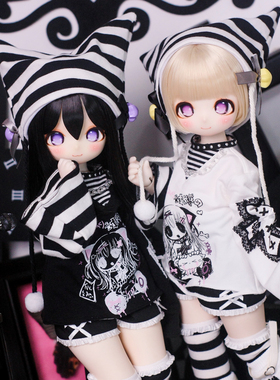 【现货】BJD4分亚文化娃衣亚迷猫-MDD熊妹MSD囡囡体大力力玉瑶体