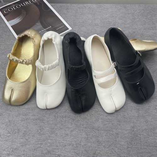 时髦玛丽珍分趾鞋猪蹄鞋女单鞋