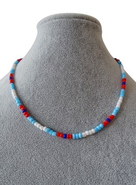 欧美bkpp热带海岛欧儿锁骨链项链