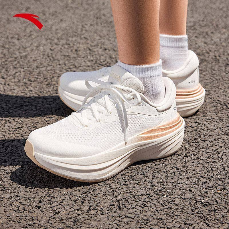 安踏旅步2S丨缓震舒适跑步鞋女春季新款有氧慢跑运动鞋122535545,运动鞋new,跑步鞋,淘宝优惠券,粉丝福利购,淘宝优惠卷