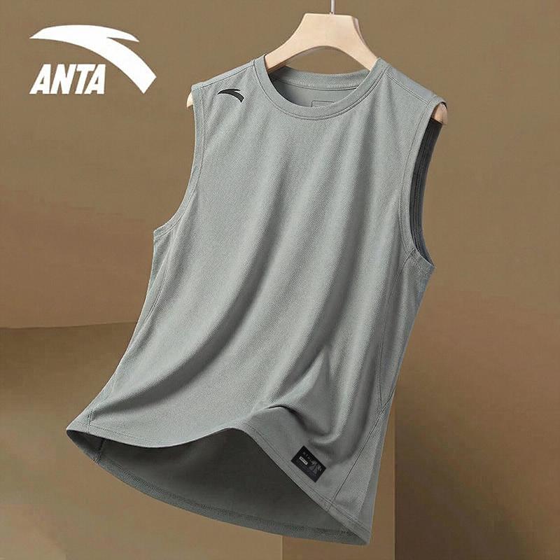 安踏背心男款2026新款速干无袖t恤夏季透气坎肩跑步健身运动背心