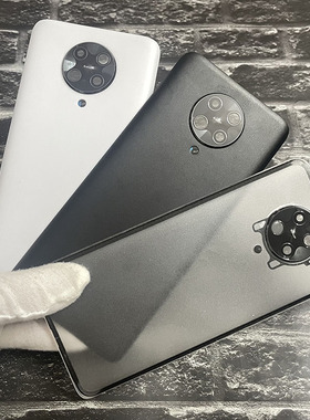适用红米k30Ultra至尊纪念版塑料后盖K30pro替换改装玻璃透明外壳