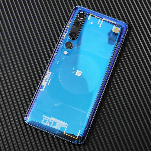 适用小米10系列后盖玻璃改装塑料