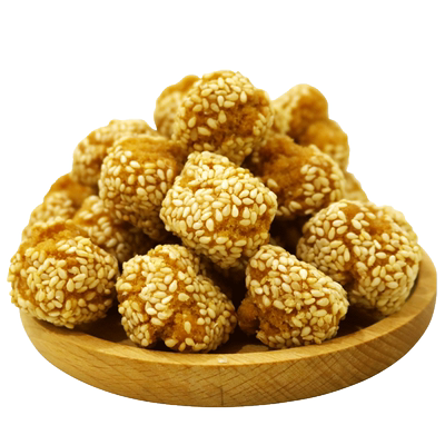 潮之选笑口酥枣168g广东特产手工香脆糕点茶点心开口笑潮汕芝麻酥