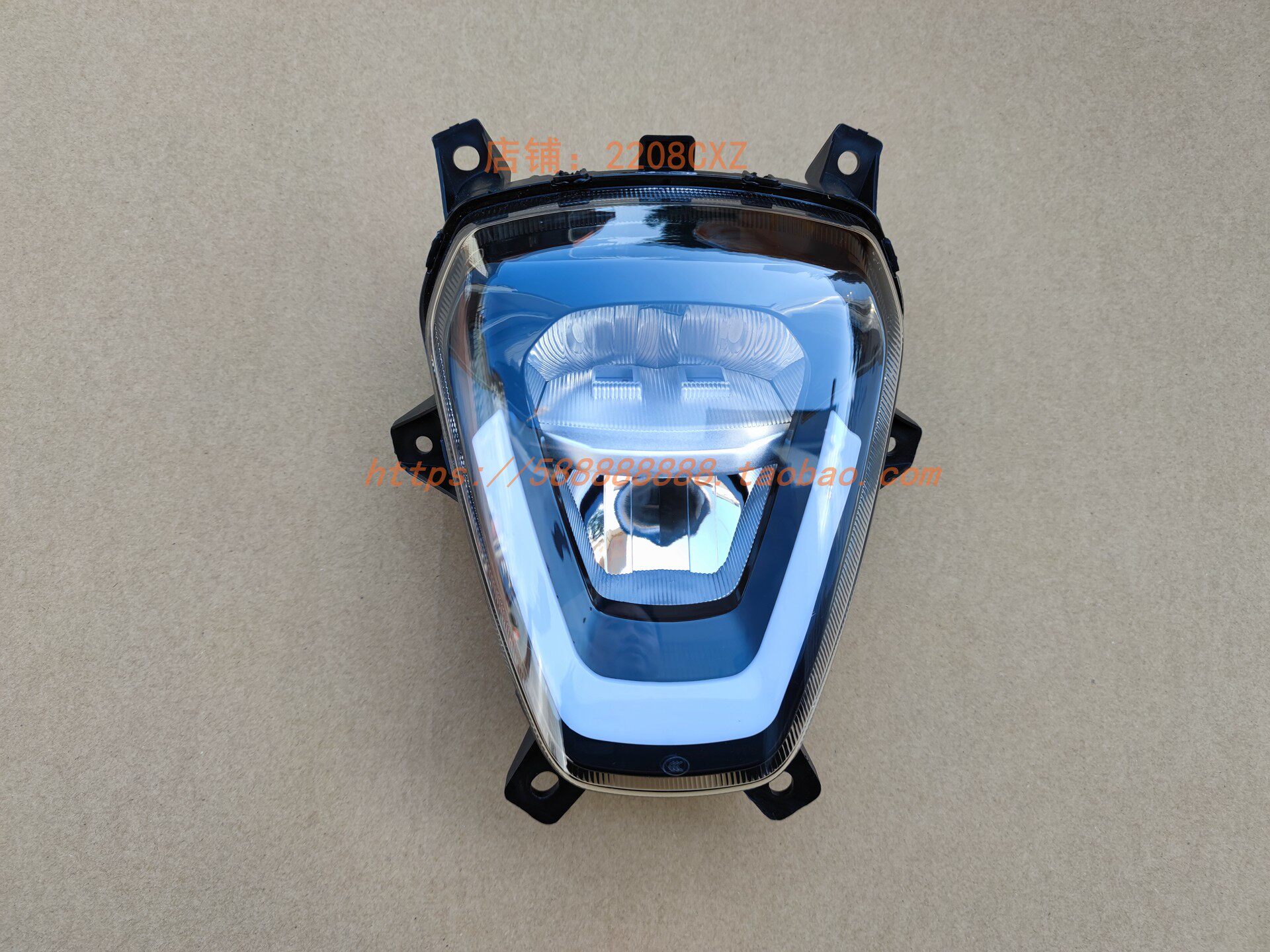 适用于新大洲本田配件v-go电动车配件vgo 电摩前照灯前大灯原厂