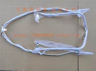 新大洲本田125T-38NS125D国IV踏板车 保险杠护杠架不锈钢原厂正品