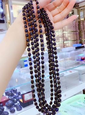 山东无烧手工串珠锁骨链送证书