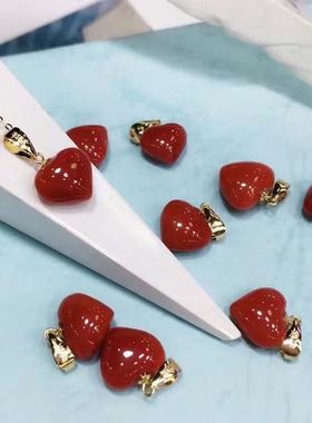 镶宝石情人节礼物项链坠送女友