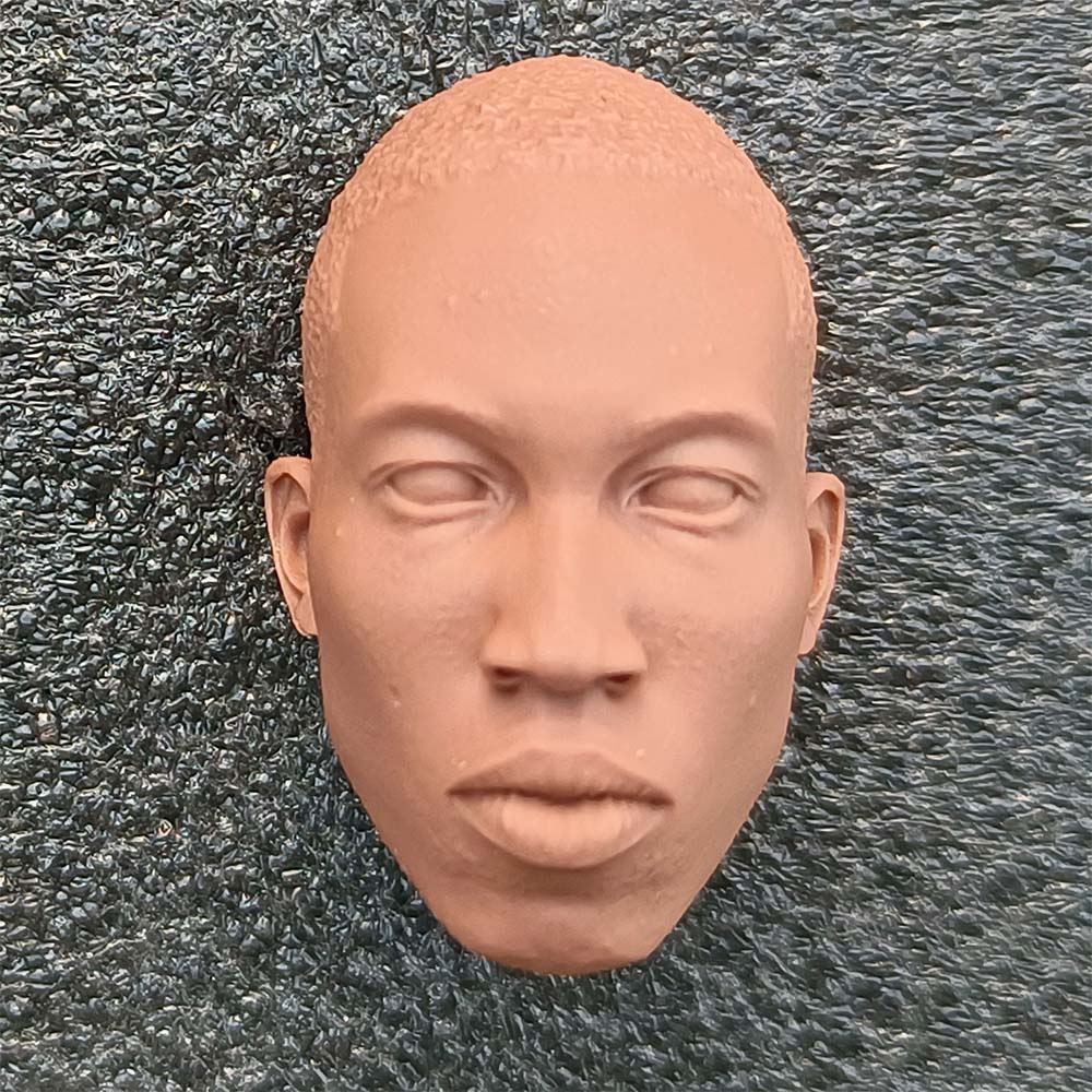 1/6白模 NBA球星 德怀特 霍华德 Howard 严肃头雕 兵人配件