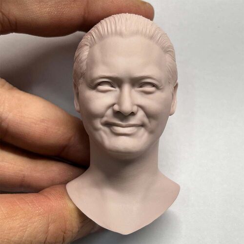 周润发头雕发歌头雕兵人