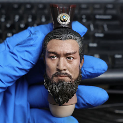 303TOYS 三国系列 孙权 仲谋 头雕+发冠 带磁吸 1/6