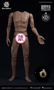 Worldbox AT020 兵人 1/6 耐操素体 带脖头雕通用版 男素体 现货