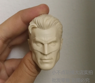 1:6白模头雕 绿灯侠 路灯侠 sideshow版本 兵人配件