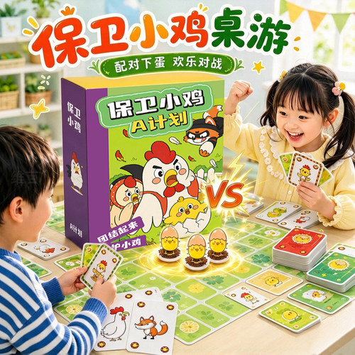 【保卫小鸡桌游】思维训练游戏
