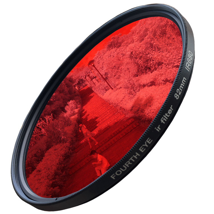 720nm IR 72mm红外滤镜头透视特效 适用佳能18-200单反相机