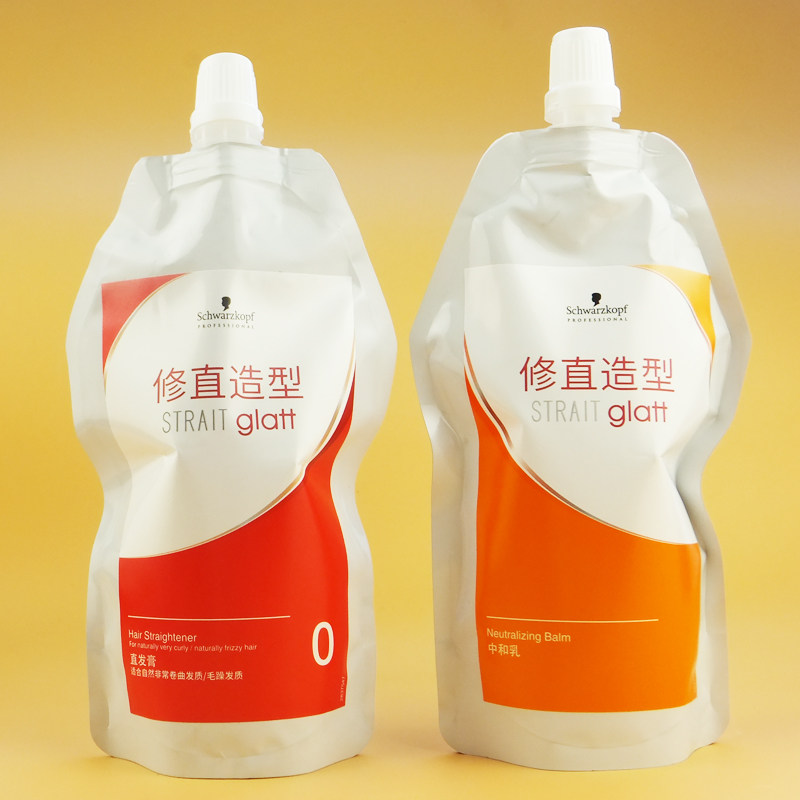 施华蔻修直造型直发膏套装0号1烫发水