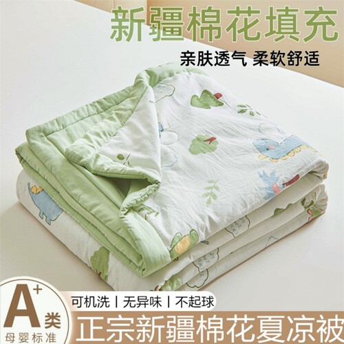 A类母婴级抗菌可机洗夏被空调被