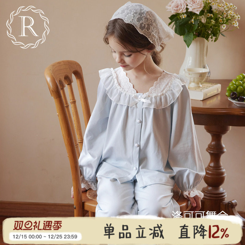 海蒂公主古典家居服纯棉2025新款