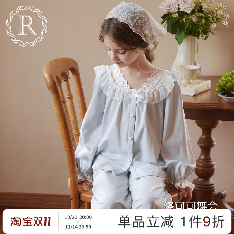 海蒂公主古典家居服纯棉2025新款