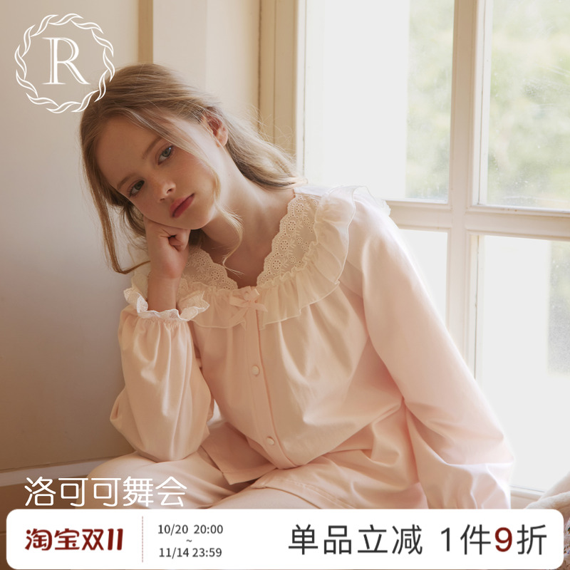 海蒂公主古典家居服纯棉2025新款
