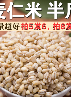 麦仁米250g新的去皮大麦仁麦粒麦米麦子糁煮粥煲汤豆浆五谷杂粮A