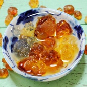 桃胶100g小颗粒桃脂桃花泪桃树胶桃花胶桃胶炖奶银耳莲子羹食材A