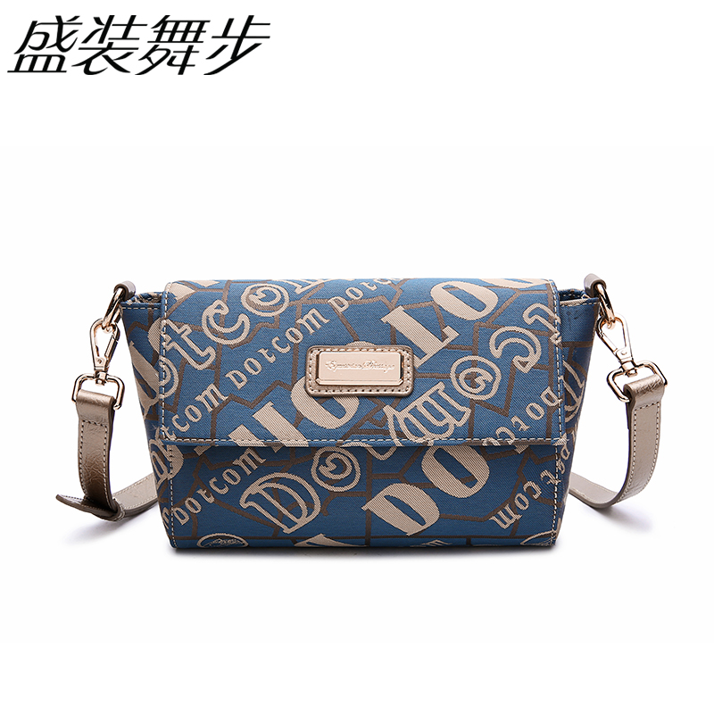 欧美新款时尚手机包潮迷你帆布