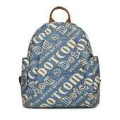 盛装 舞步秋冬时尚 休闲帆布双肩包多拉链背包旅游包字母包X243