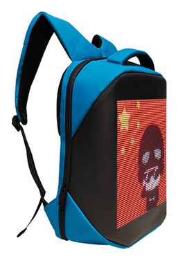 外贸爆品LED背包行走广告屏幕商务双肩背包男女通用定制logo背包