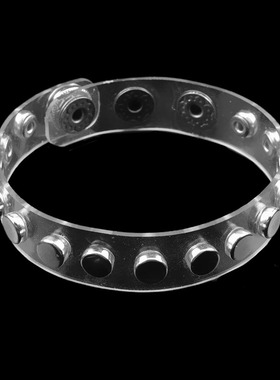 平圆钉细窄透明瑞丽饰品透明手链