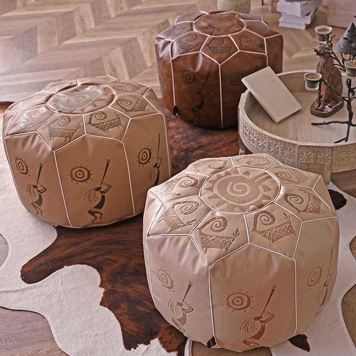 摩洛哥风坐墩皮质蒲团坐垫地上榻榻米皮墩懒人家用坐垫异域风坐墩,居家布艺,蒲团,淘宝优惠券,粉丝福利购,淘宝优惠卷