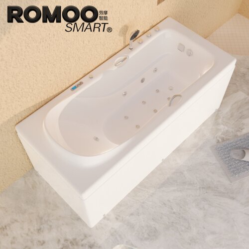 ROMOO广东恒温冲浪按摩独立浴缸