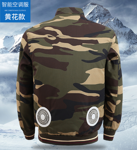 夏季降温空调服男女款带风扇的衣服充电制冷工地电焊工作服劳保服