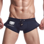 泳裤 SEOBEAN男士 平角泳裤 时尚 海边泳衣温泉游泳裤 U凸低男士 包邮