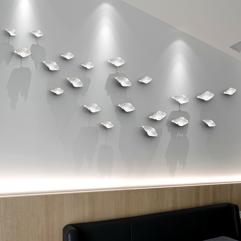 叶子壁挂客厅卧室墙面装饰