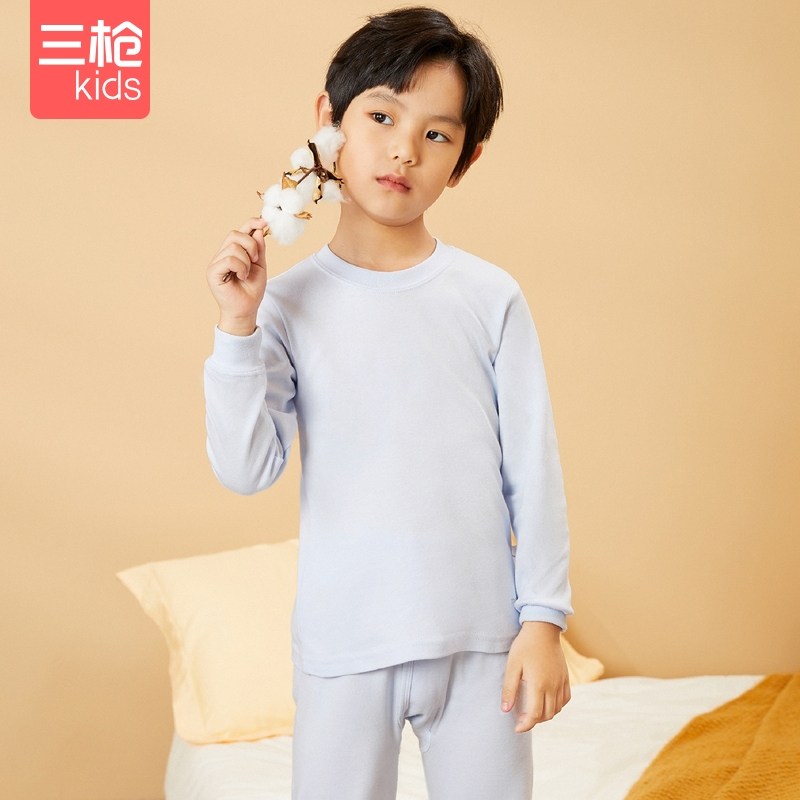 三枪儿童内衣套秋冬保暖秋衣秋裤舒肤软棉男童小高领长袖内衣套装,童装/婴儿装/亲子装,内衣套装,淘宝优惠券,粉丝福利购,淘宝优惠卷