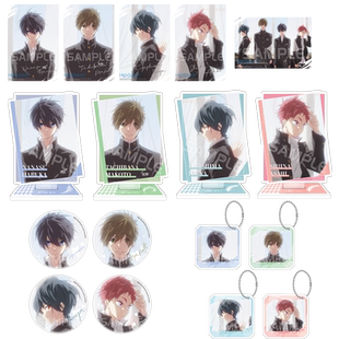 星河动漫 Free！七濑遥 橘真琴 桐岛郁弥  黑色制服系列 周边