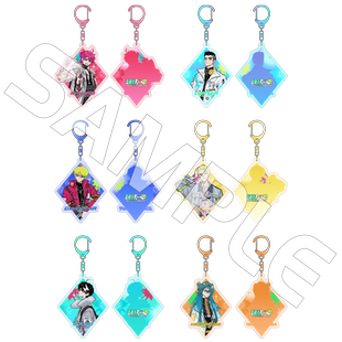 星河动漫 硬核一中 戎星野 戎朕也 王爵 池苔 将阳 涂鸦系列 挂件