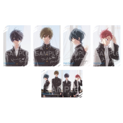 星河动漫 Free！七濑遥 橘真琴 桐岛郁弥 黑色制服系列 相卡