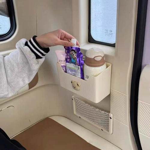 三轮车收纳盒多功能壁挂式零食杂物置物储物盒电动车内放东西神器