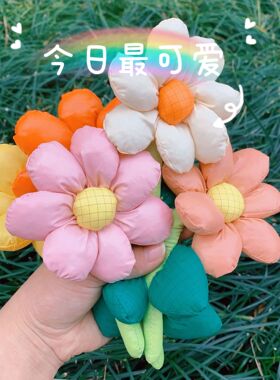 田园风郁金香色系花花胸针配饰可爱花朵箱包装饰配件diy小礼品
