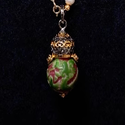 【图案随机】琉璃葫芦吊坠顶奢时尚意大利工艺珠宝级S28PBW4466