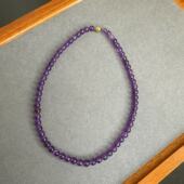 紫水晶 休闲百搭项链29AB235175