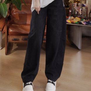 休闲百搭弯刀裤 S29YA11522115 长裤