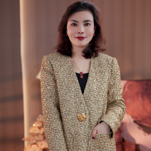 S26YS952347高定设计师女士金扣西装