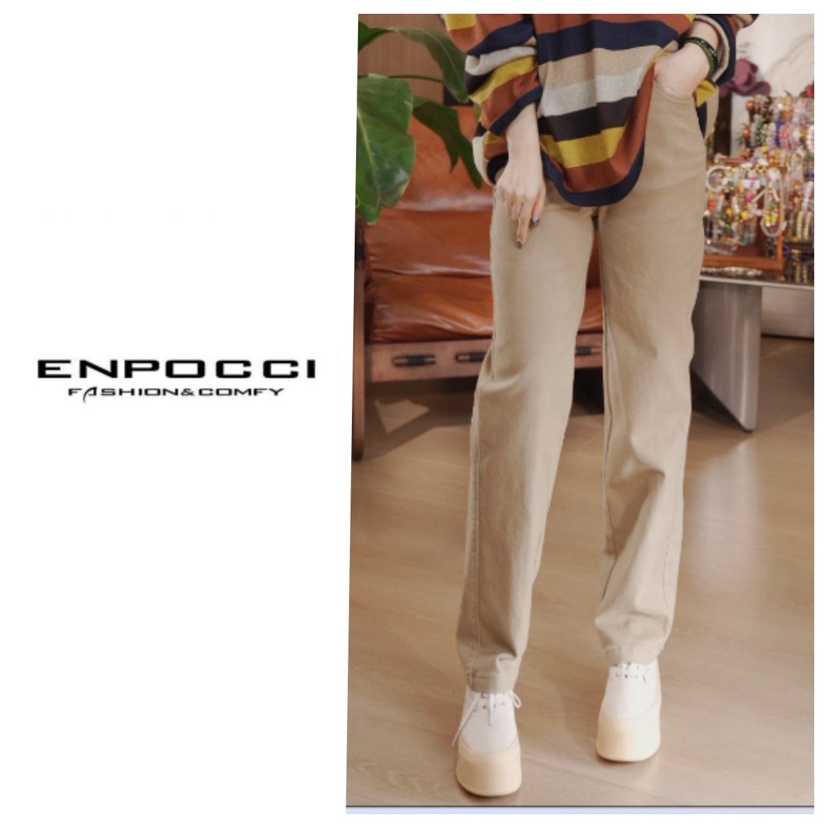 秋冬磨毛直筒小脚休闲女裤S29YA1297587