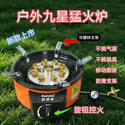小型燃气炉控火煤气灶稳压卡式炉