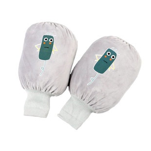 儿童袖套可爱女童短款套袖男童防污收口护袖小学生秋冬季防风袖筒